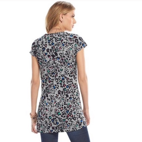 Juicy Couture ‘Love’ Graphic Leopard Print Top New With Tags S - Picture 3 of 8